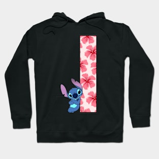 Stitch letter Hoodie